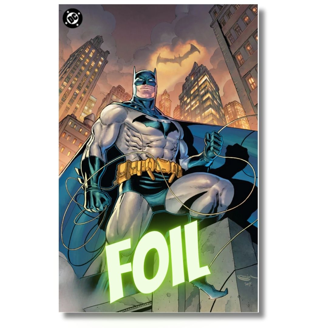 BATMAN #1 NYCC VIRGIN FOIL EXCLUSIVE (2025) - SHAH - PRESALE EST SHIP 10/13