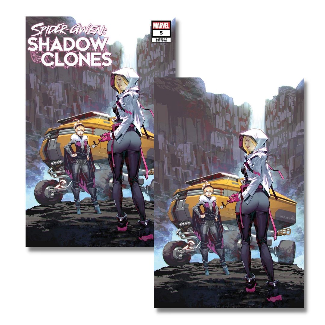 SPIDER-GWEN SHADOW CLONES #5 - EXCLUSIVE - KAEL NGU – hardtocomebuy