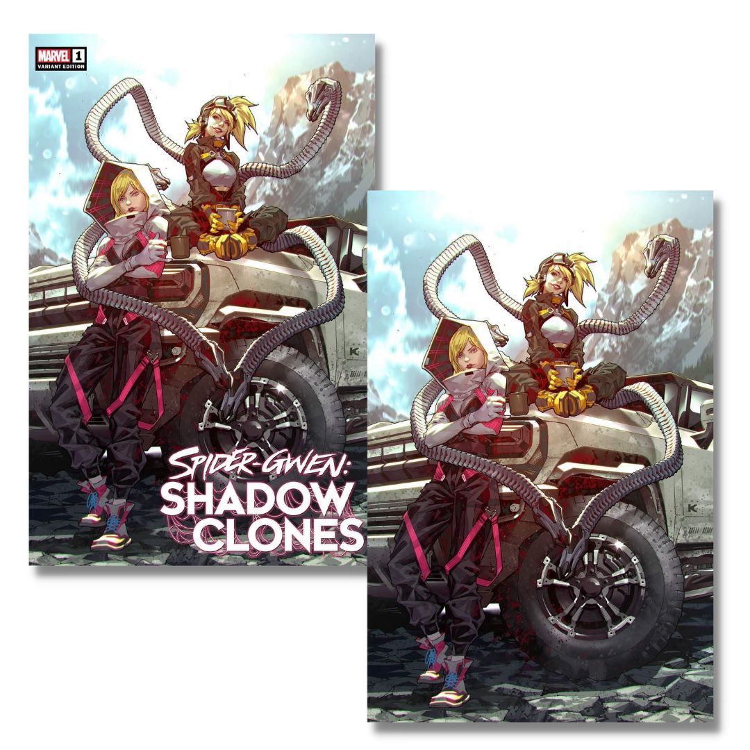 SPIDER-GWEN SHADOW CLONES #1 - KAEL NGU – hardtocomebuy